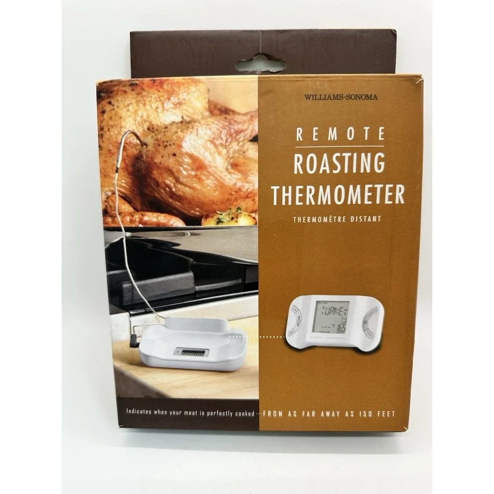 Williams-Sonoma Remote Roasting Thermometer - Monitors Up to 150‎ Ft EUC!